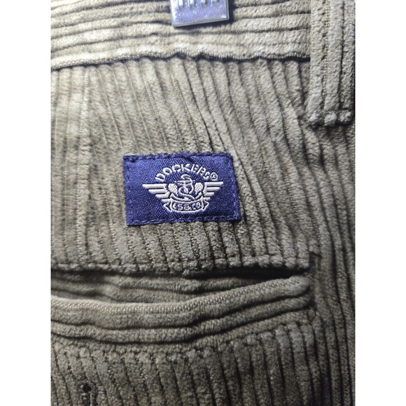 Vintage Relaxed Fit‎ Corduroy Pleaded Dockers 36x30 - Picture 6 of 7